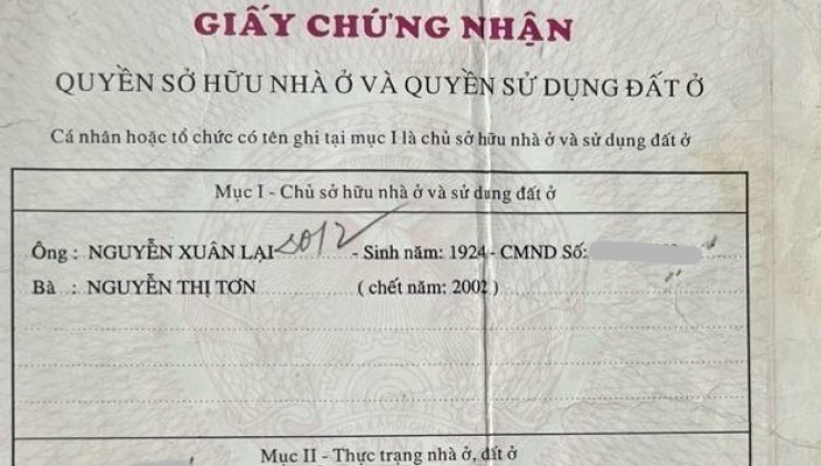 Bán nhà gần Nguyễn Thị Nhỏ, 20m2, chỉ 2 tỷ 7, vuông vức